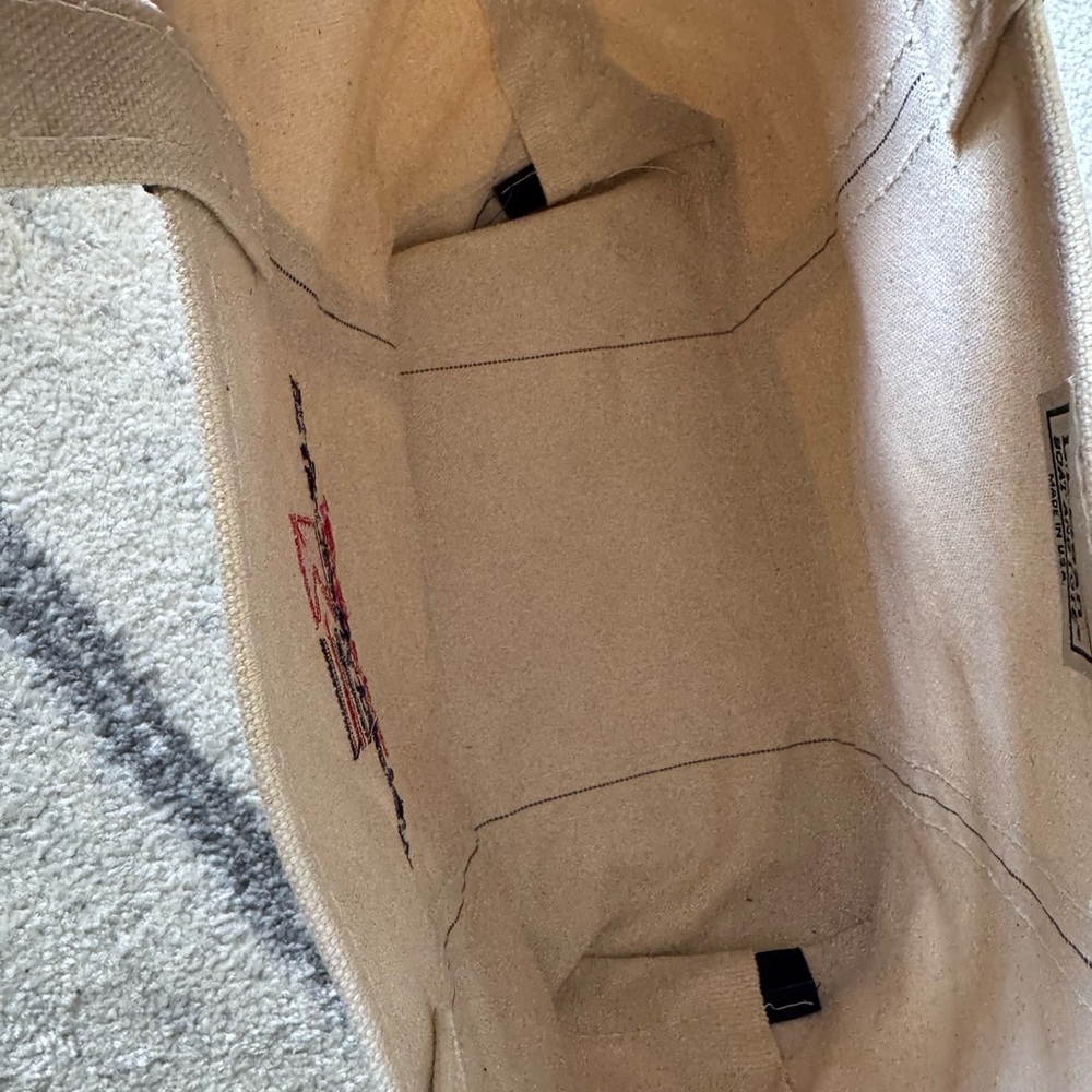 L.L. Bean Boat and Tote Bag in Cream - Picture 6 of 13